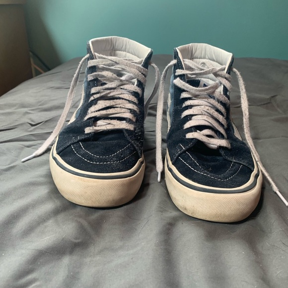 Vans SK8-Hi Navy blue colorway size 8M - Picture 2 of 2